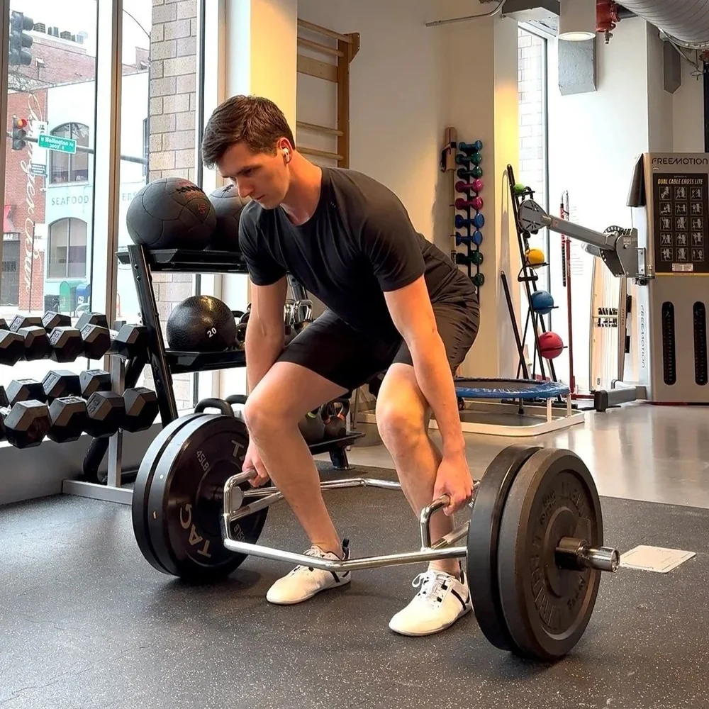 Kevin demonstrating a mobility exercise